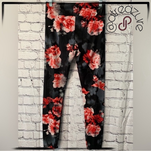 🈹 NOBO Rose Print Leggings - Picture 1 of 12